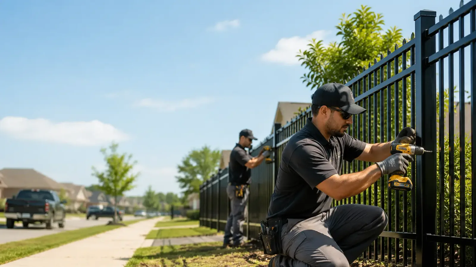 Metal Fence Installation in Floyds Knobs, IN